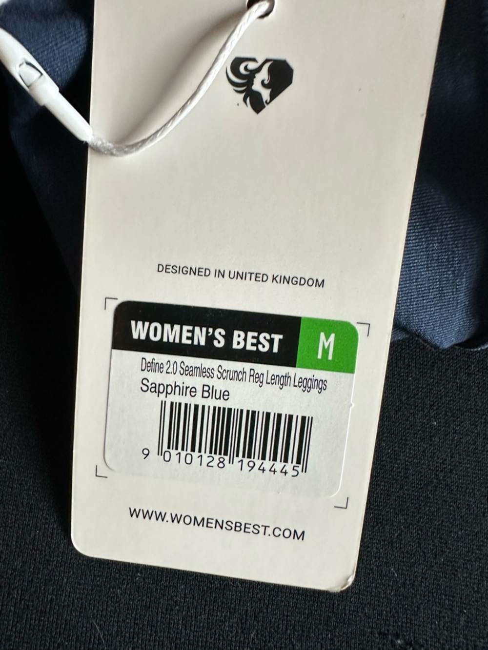 New Women’s Best high Rise shaping dark blue Performance Leggings - Picture 11 of 12